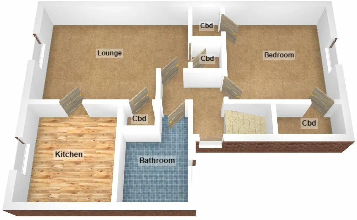 1 bed Apartment