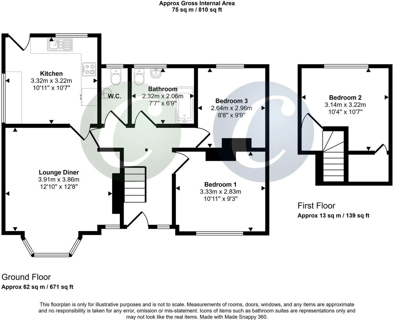 3 bed Detached Bungalow