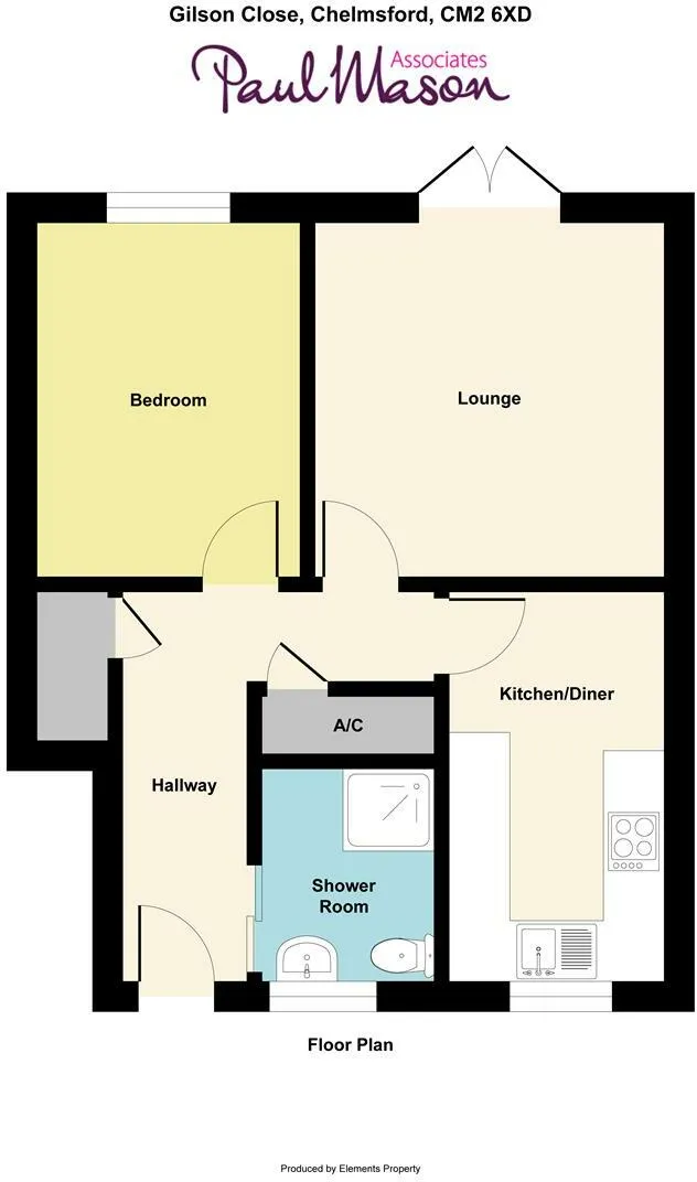 1 bed Ground Maisonette