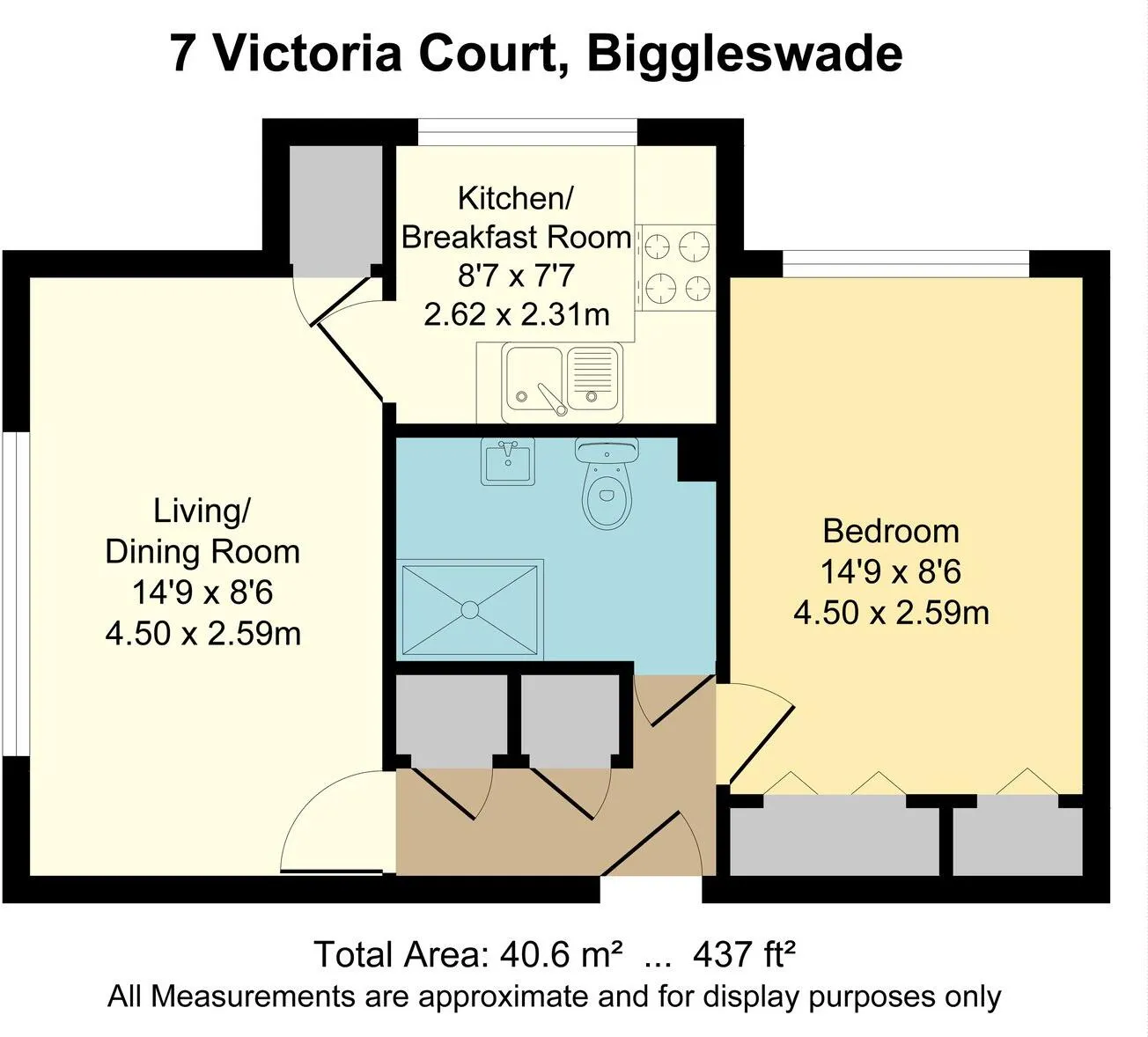 1 bed Retirement Property