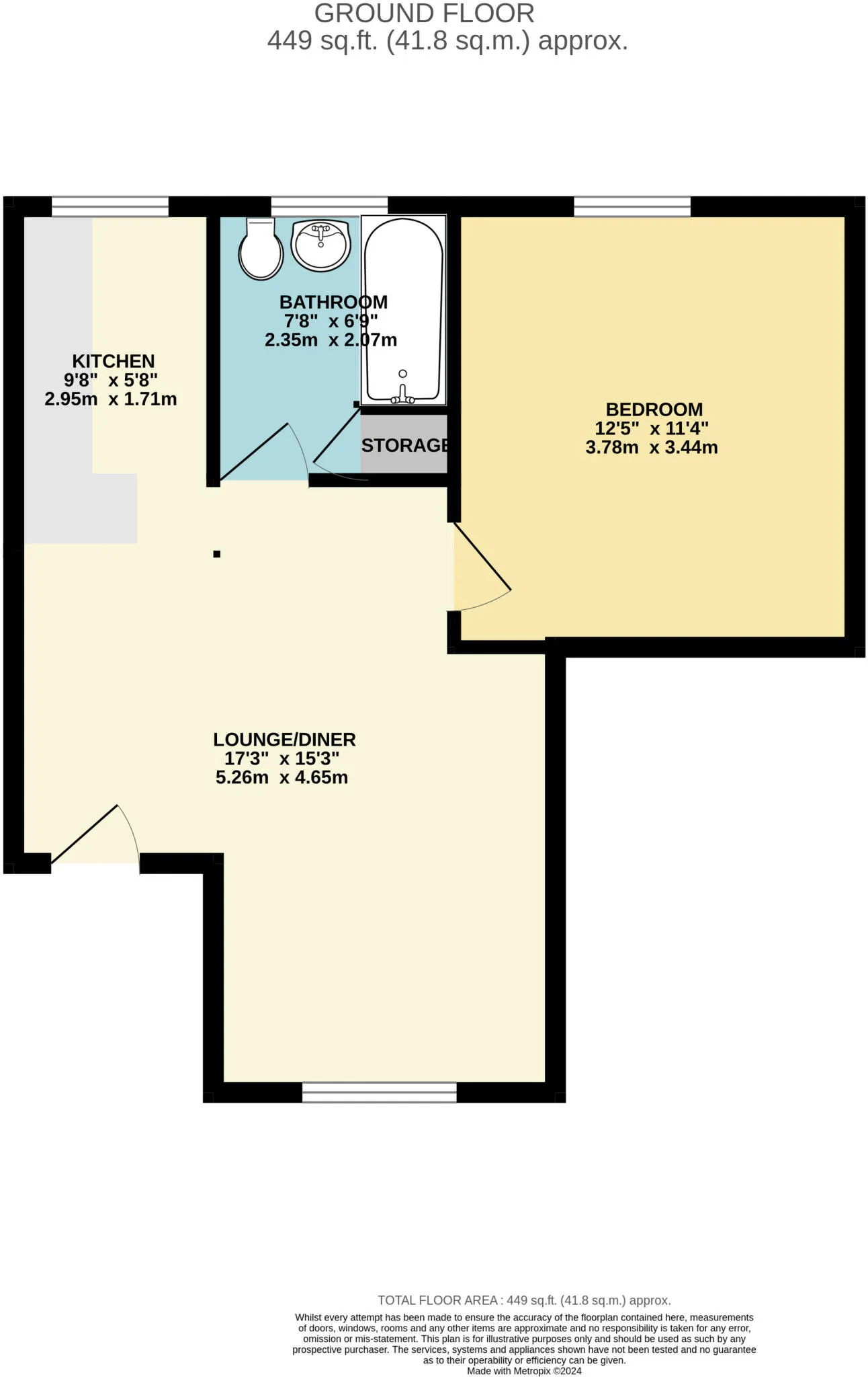 1 bed Apartment