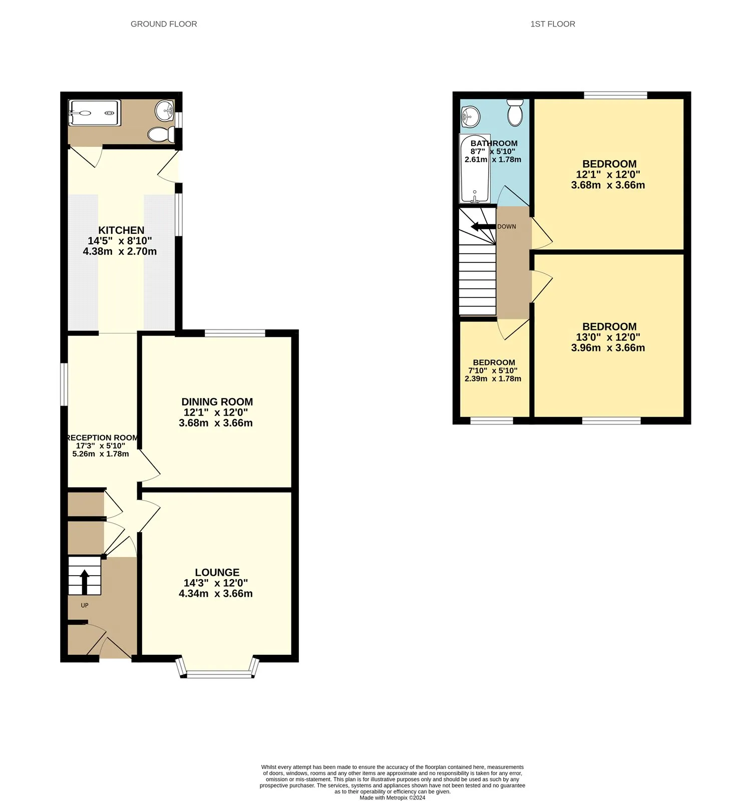 3 bed Terraced