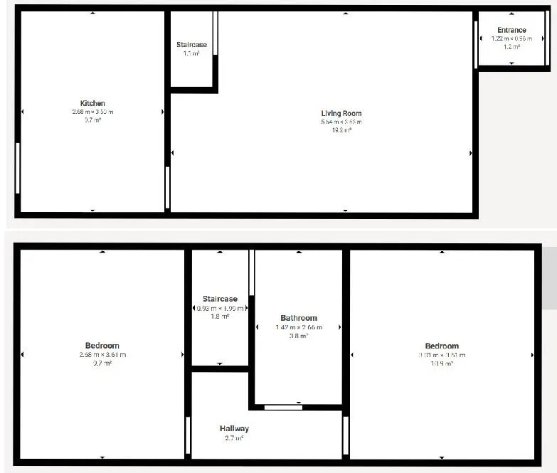 2 bed Terraced