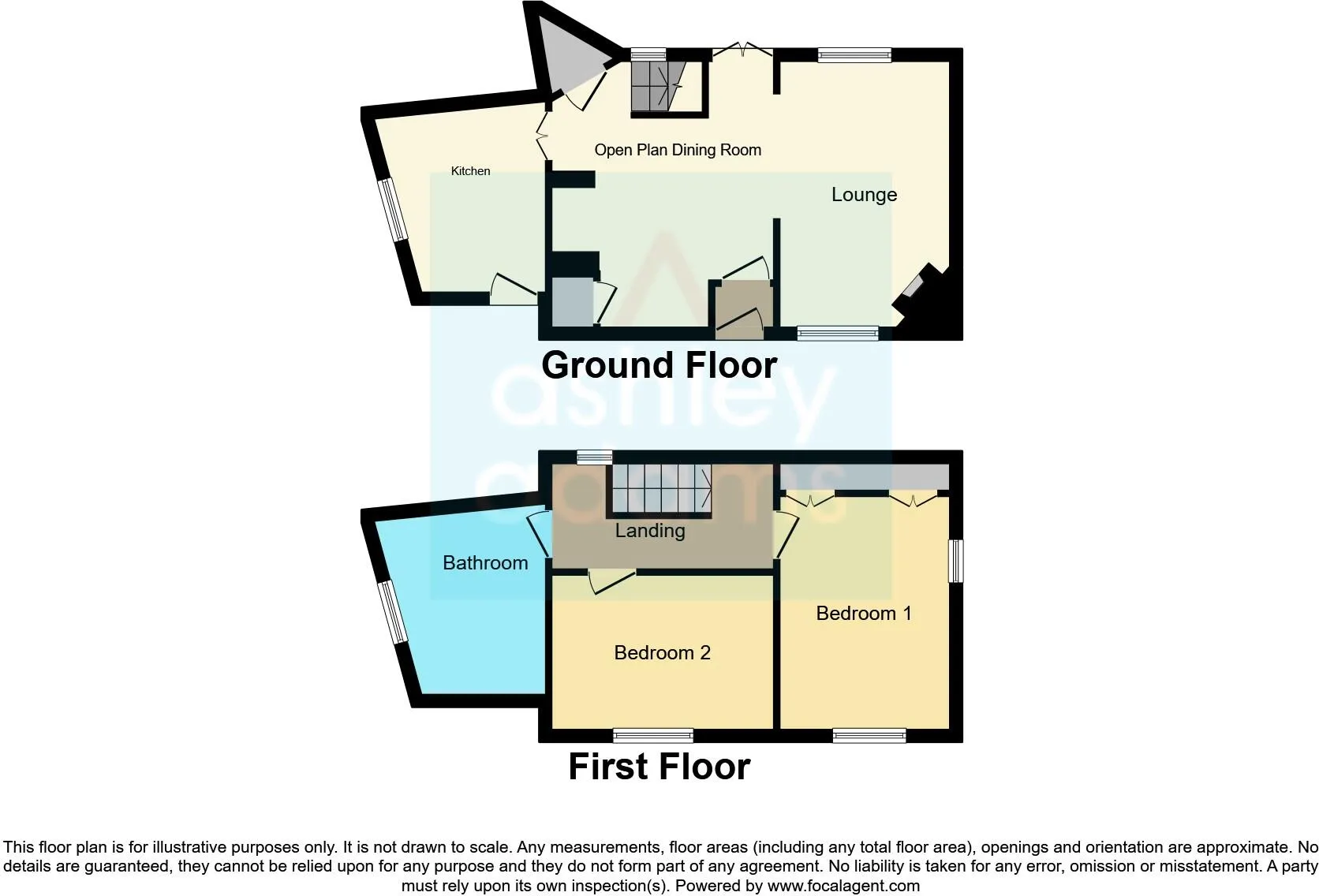 2 bed Link Detached House