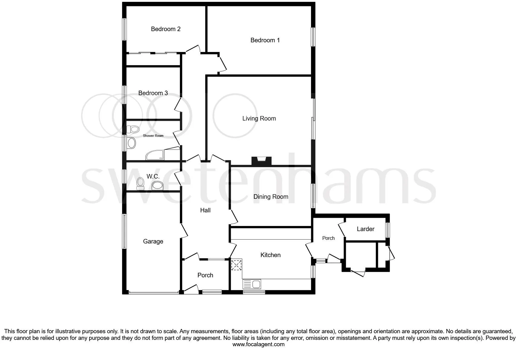 3 bed Detached Bungalow