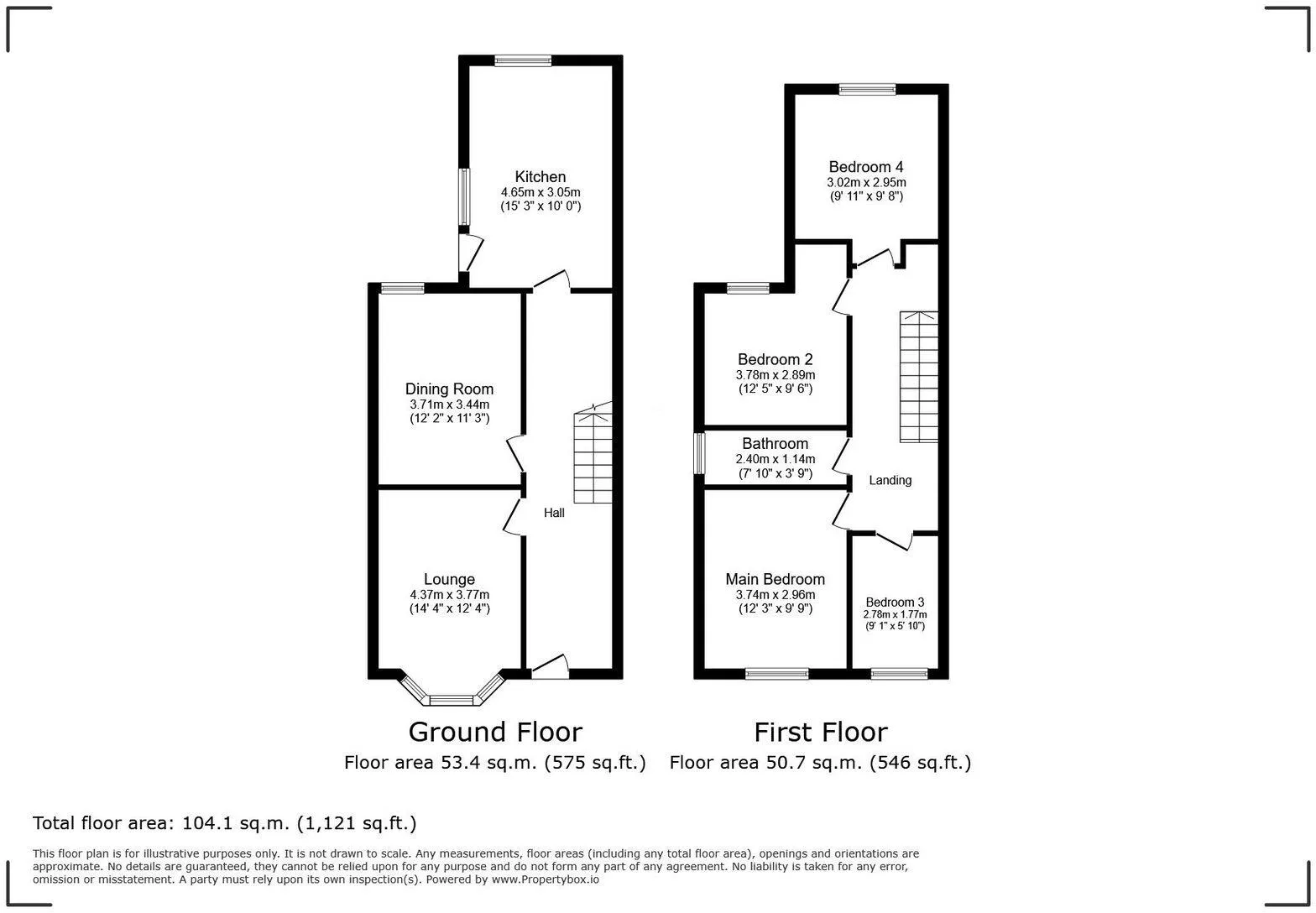 3 bed Terraced