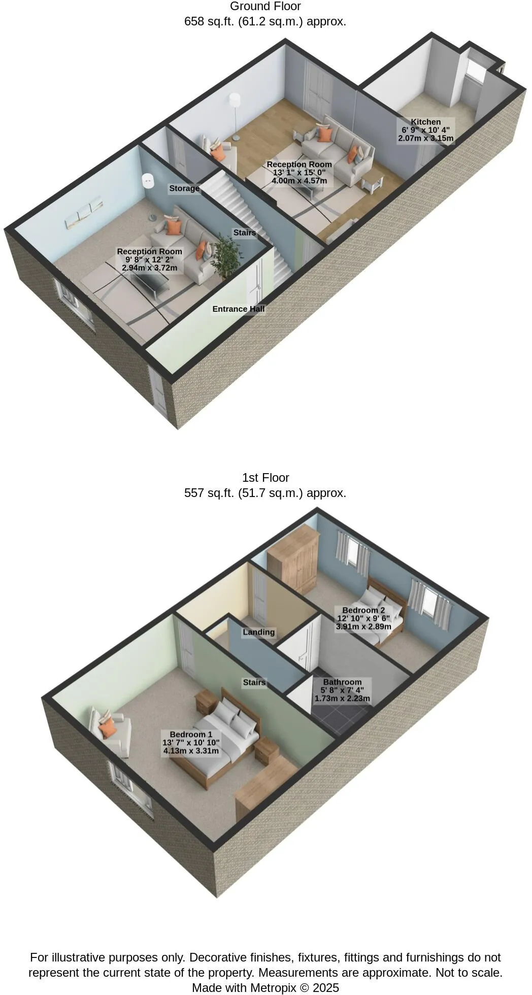 2 bed Terraced