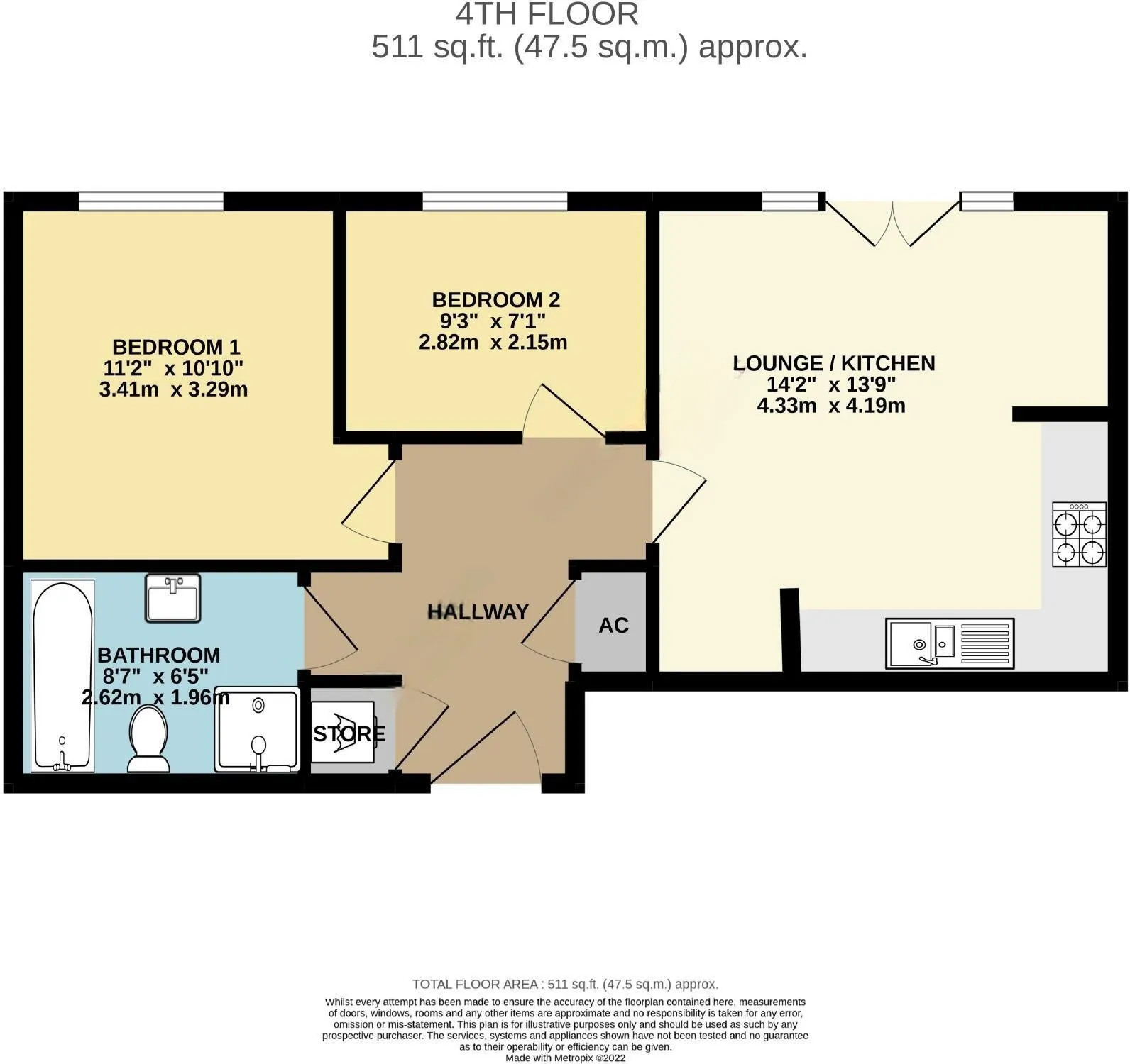 2 bed Apartment