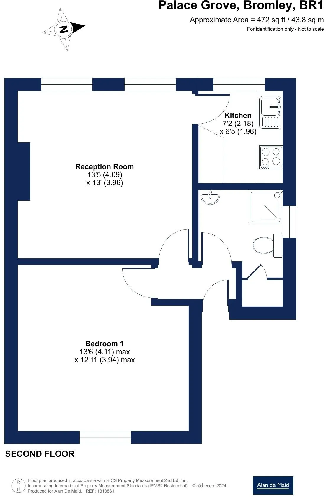 1 bed Character Property