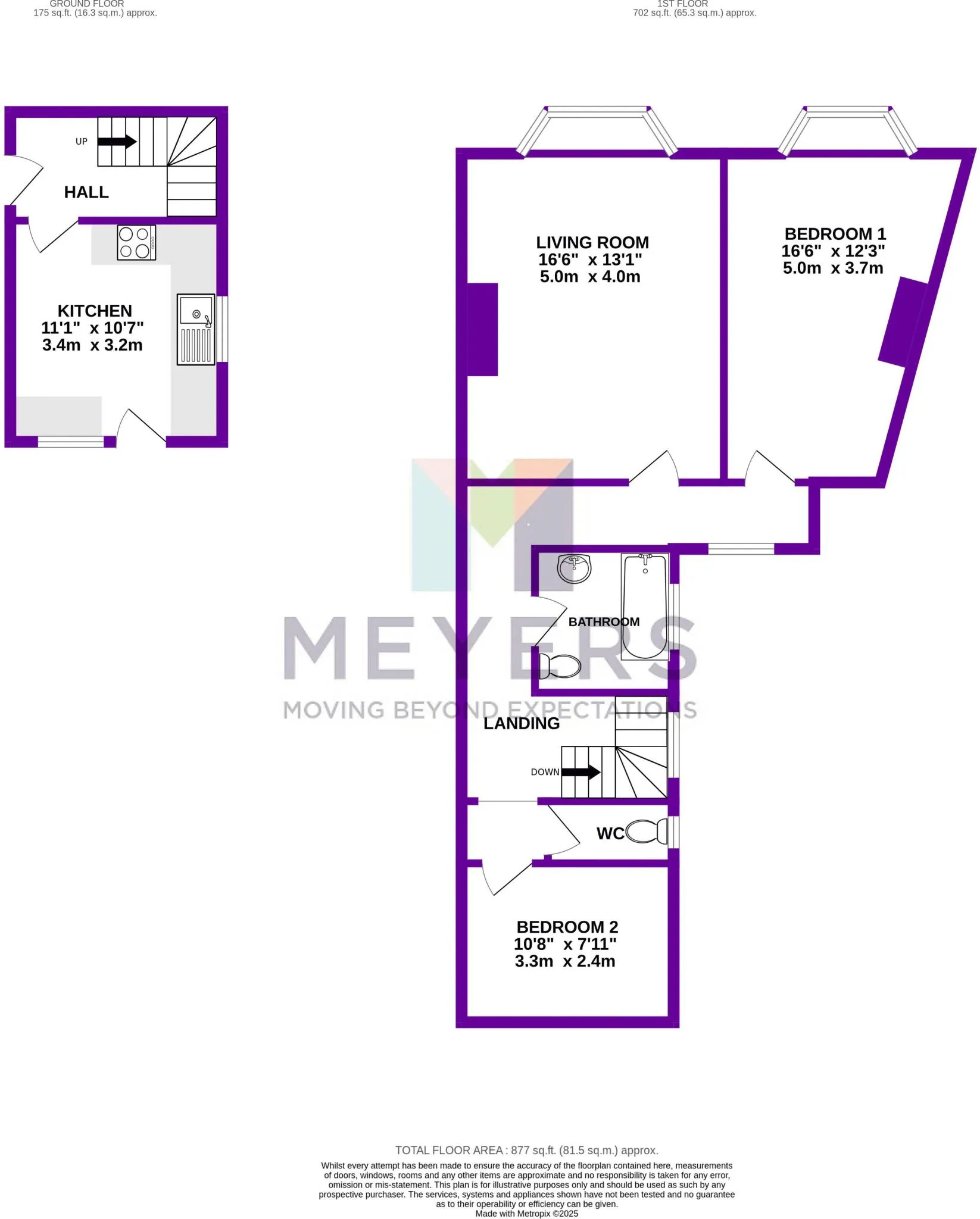 2 bed Maisonette