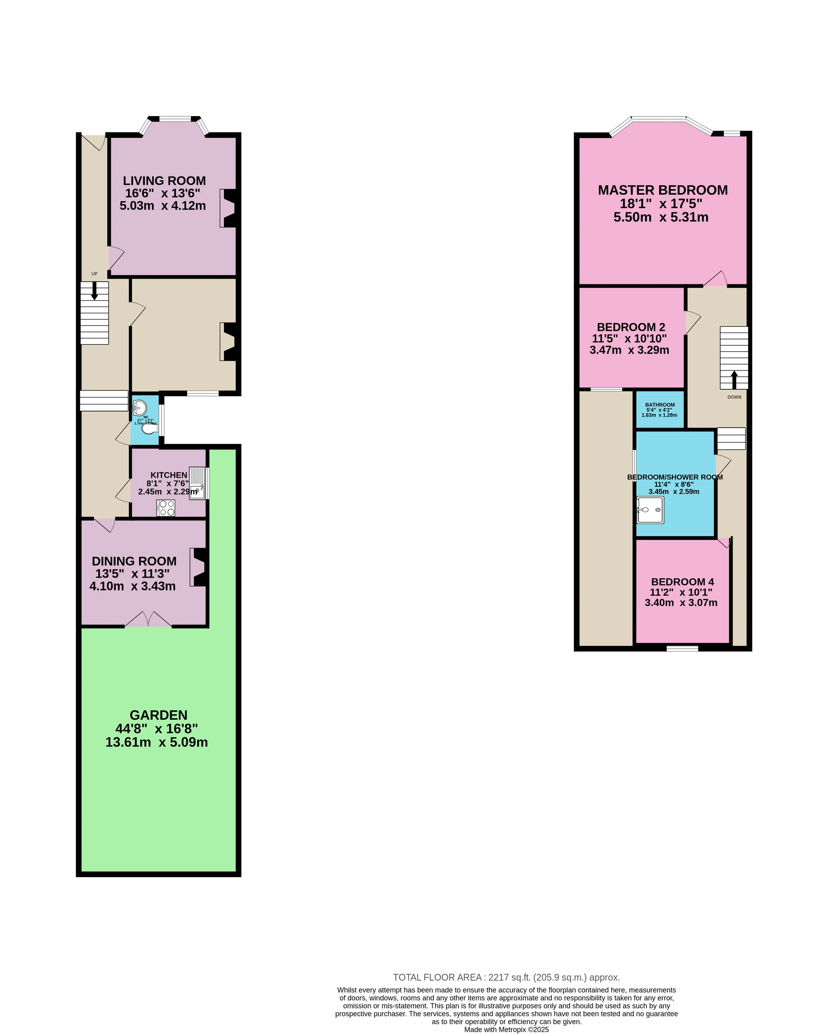 4 bed Terraced