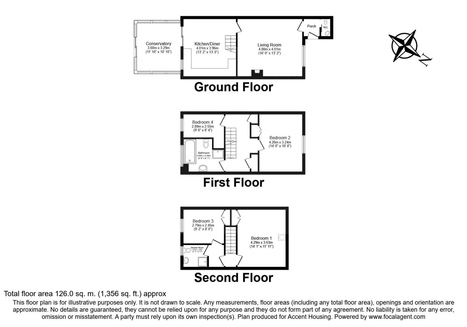 4 bed Terraced