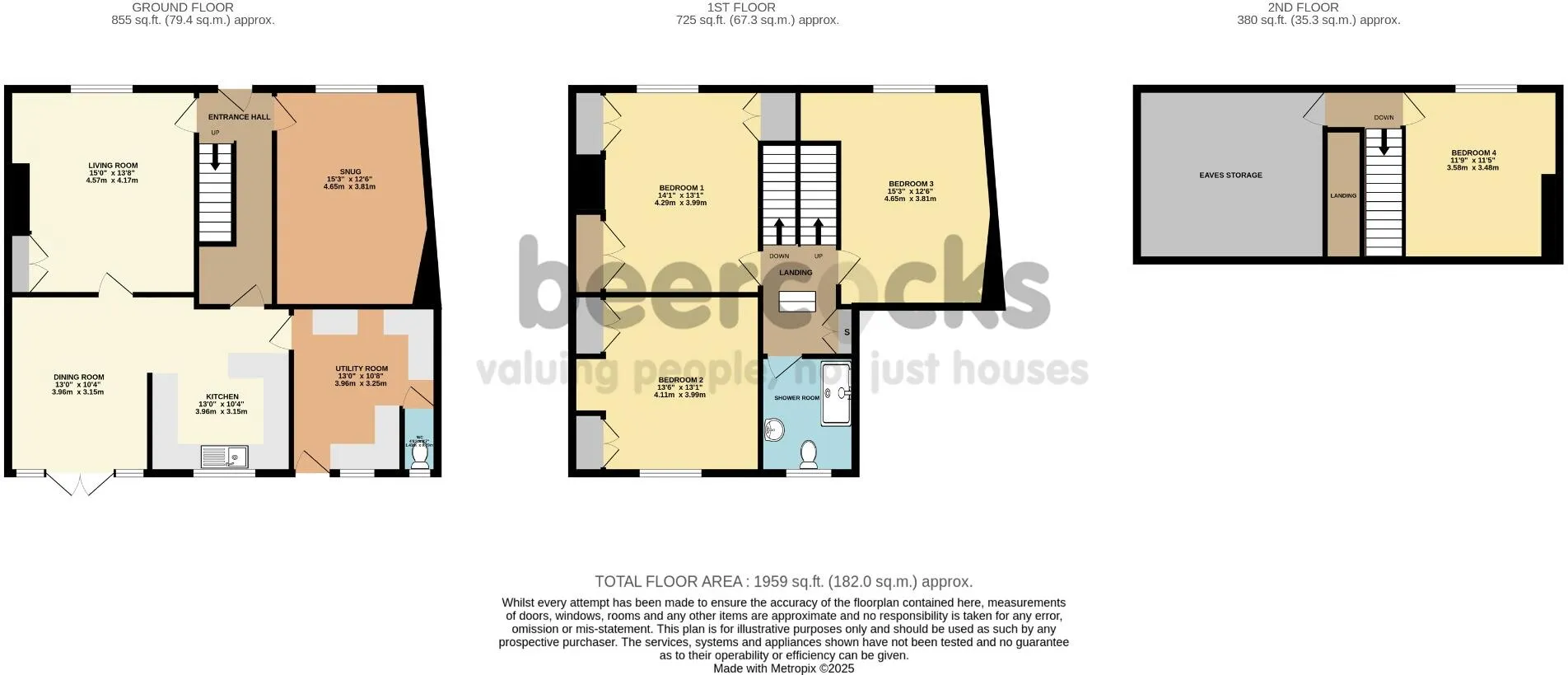 3 bed Terraced
