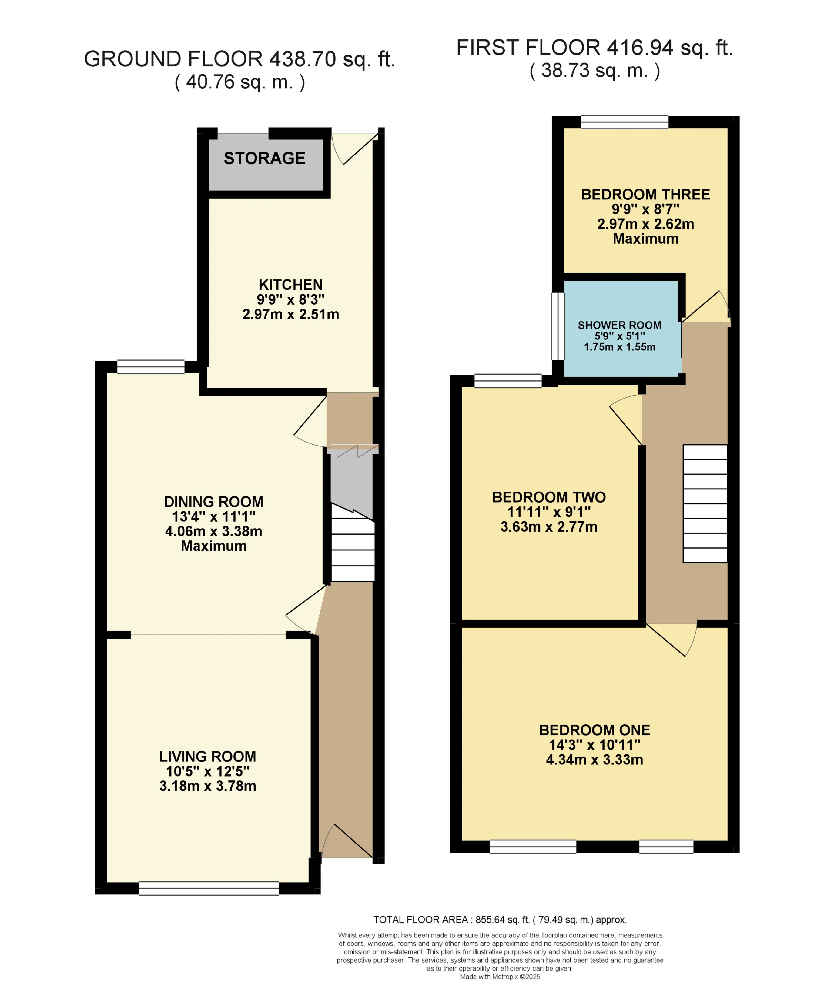 3 bed Terraced