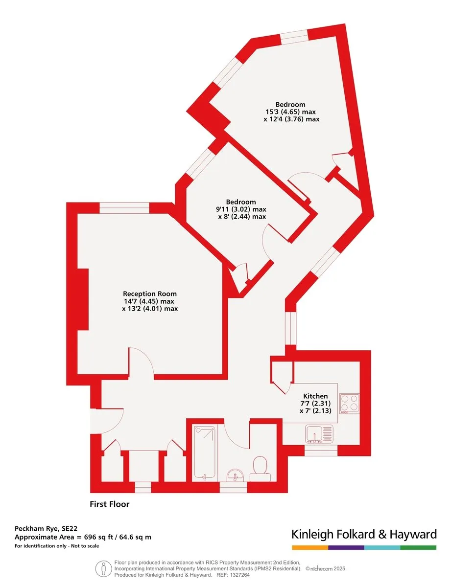 2 bed Block of Apartments