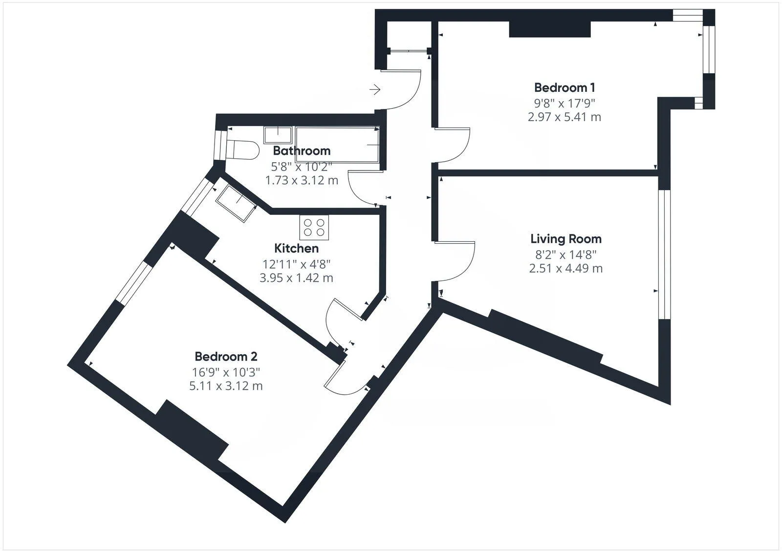 2 bed Apartment