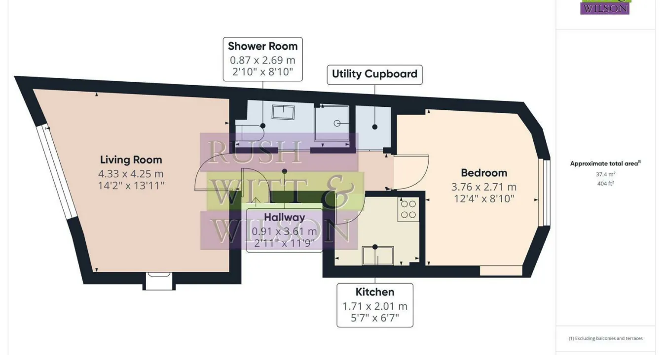 1 bed Apartment