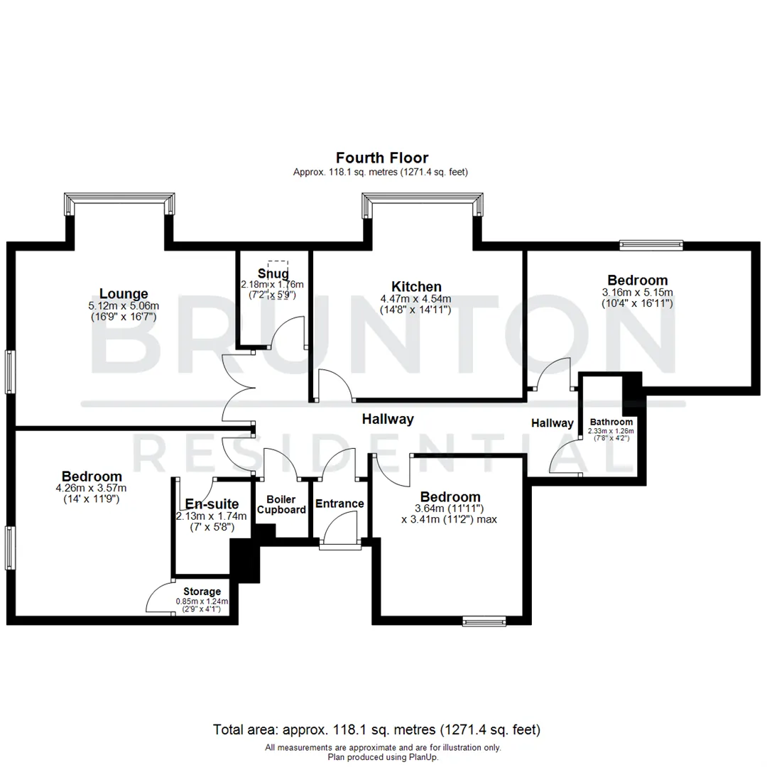 3 bed Apartment