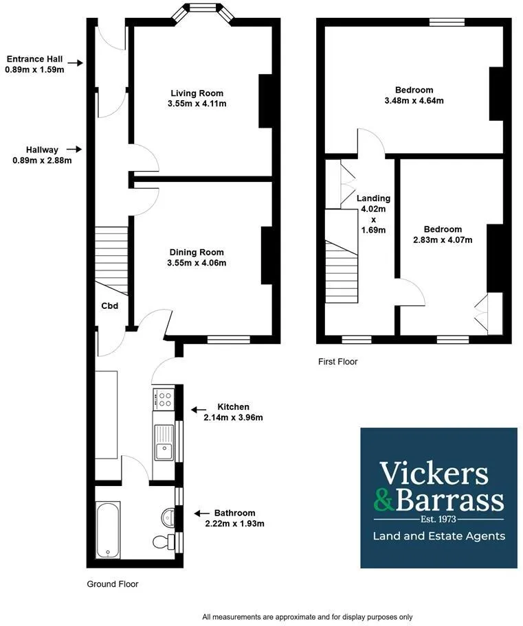 2 bed Terraced