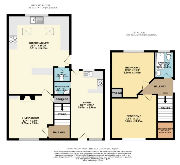 3 bed End of Terrace