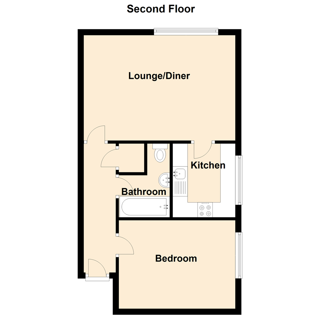 1 bed Apartment