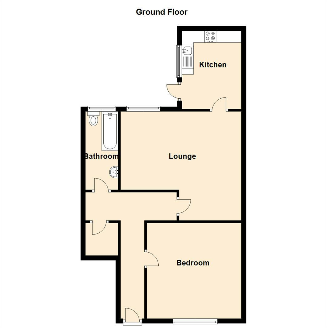 1 bed Maisonette