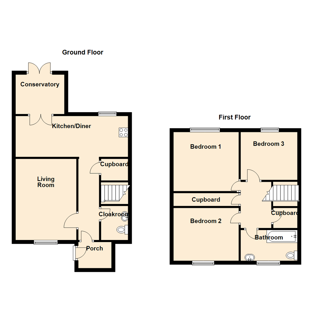 3 bed Terraced