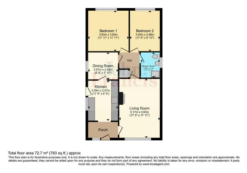 3 bed Bungalow