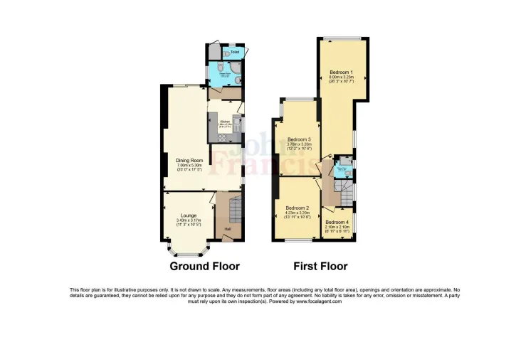3 bed House