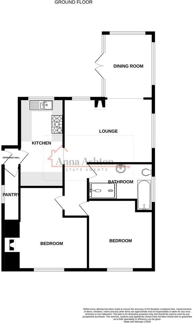 2 bed Detached Bungalow