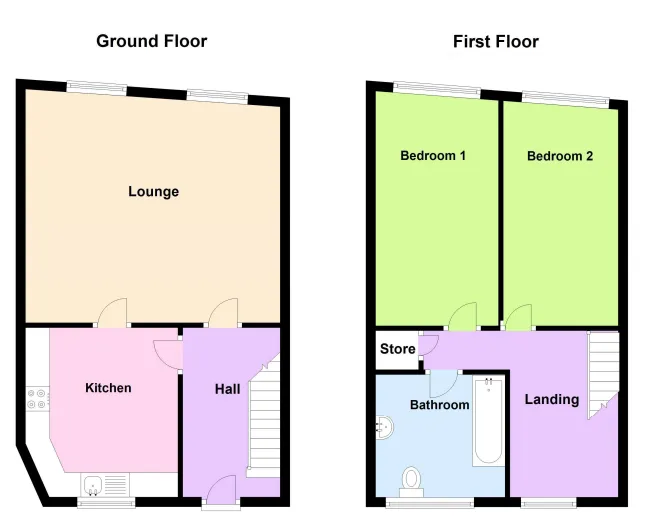 2 bed Land
