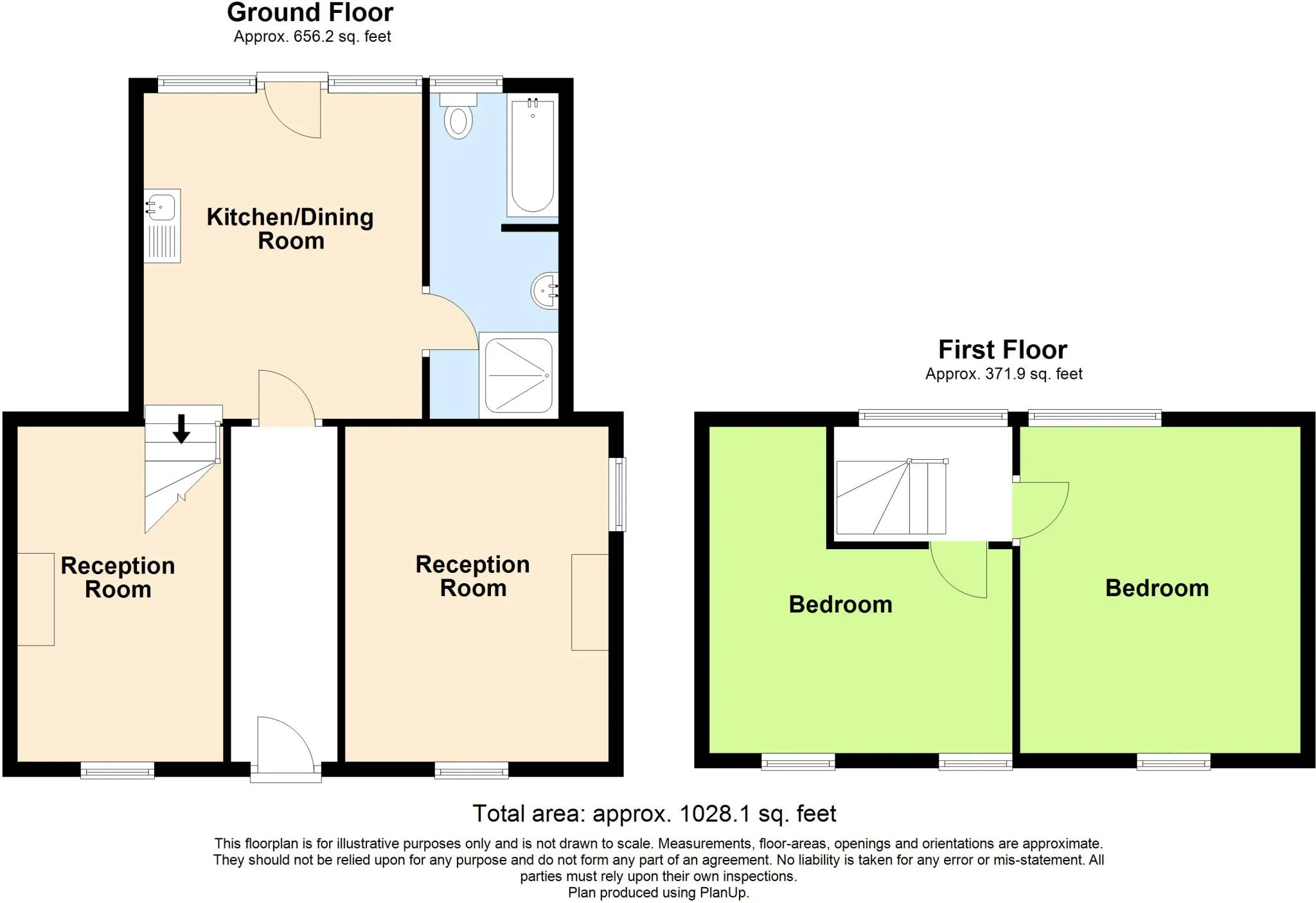 2 bed Character Property