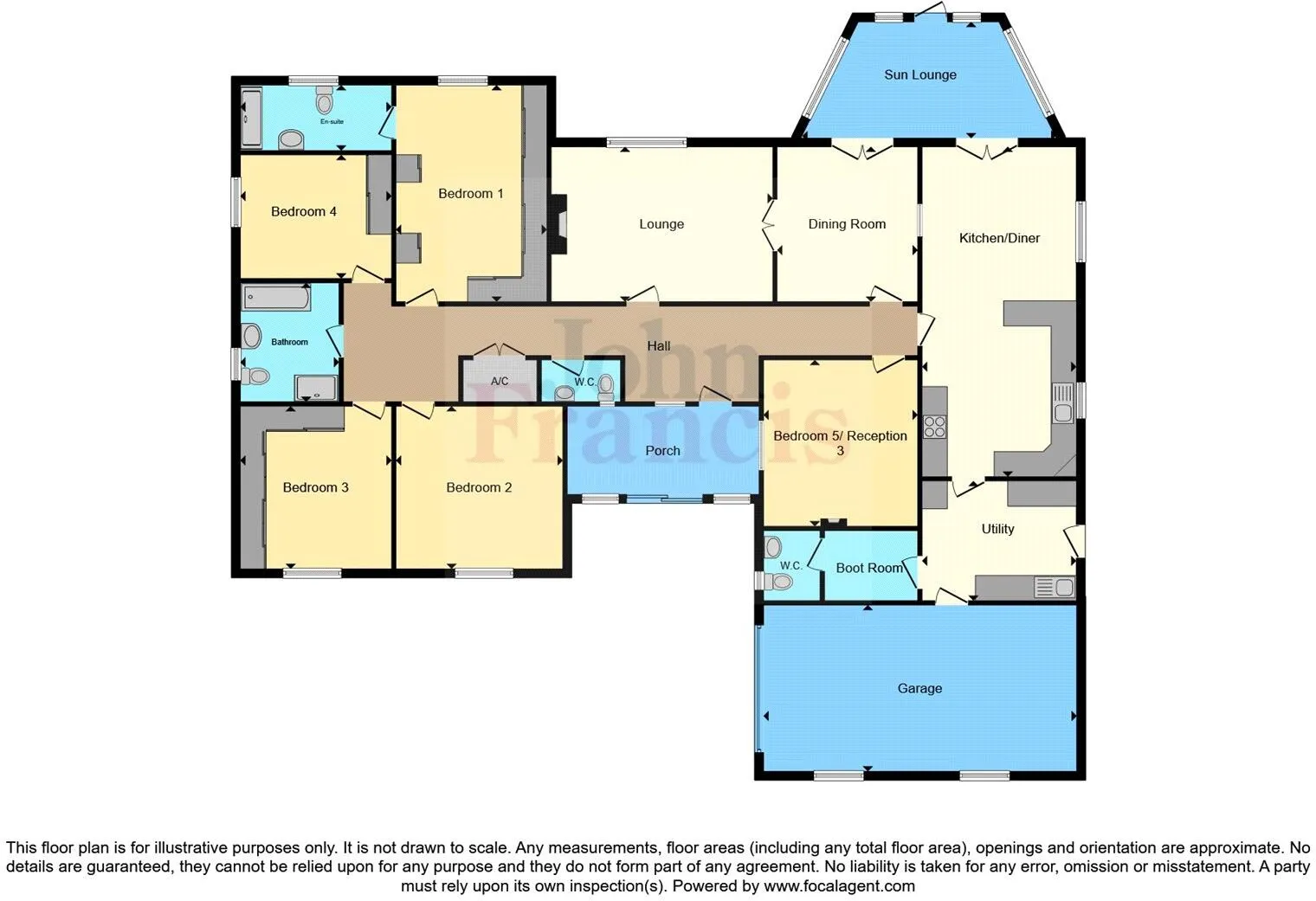 4 bed Detached Bungalow