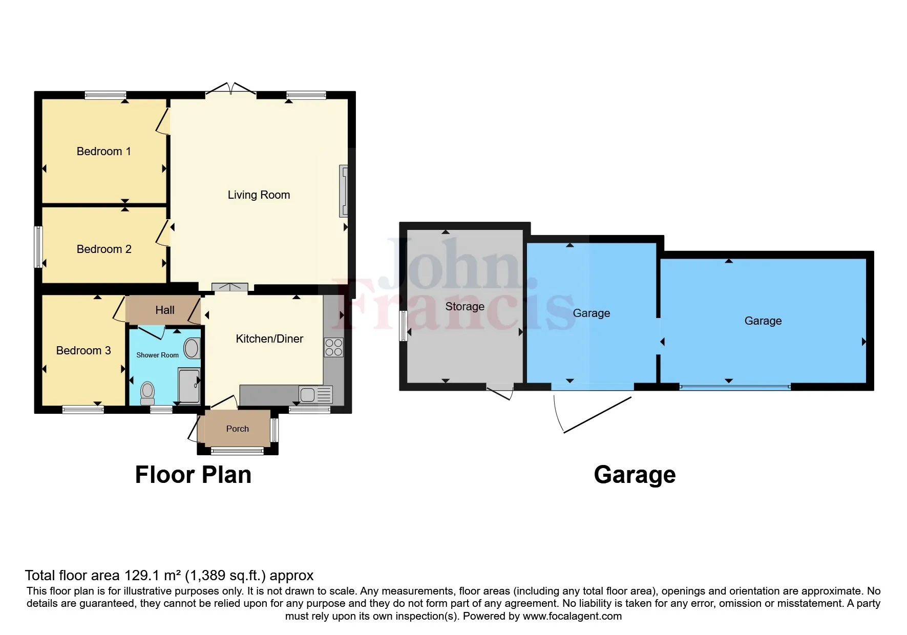 3 bed Bungalow