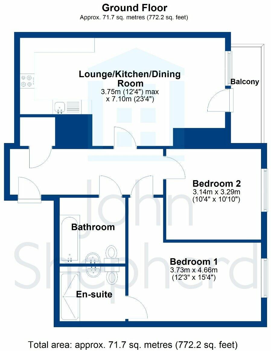 2 bed Apartment