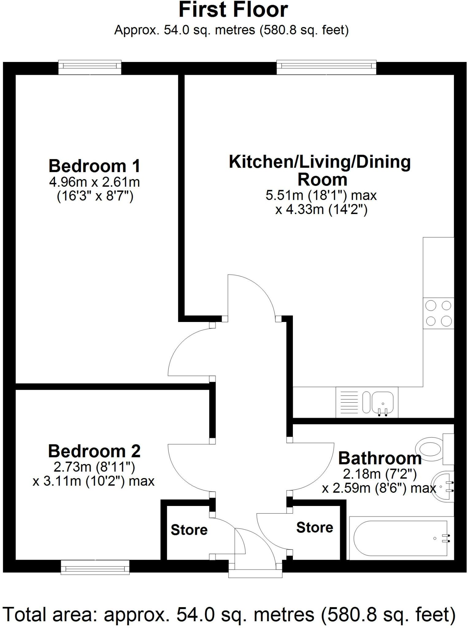 2 bed Apartment