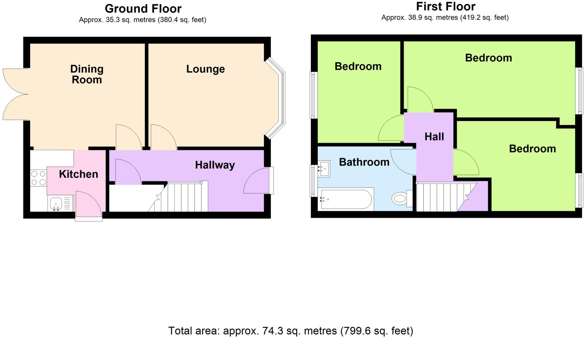 3 bed Semi-Detached
