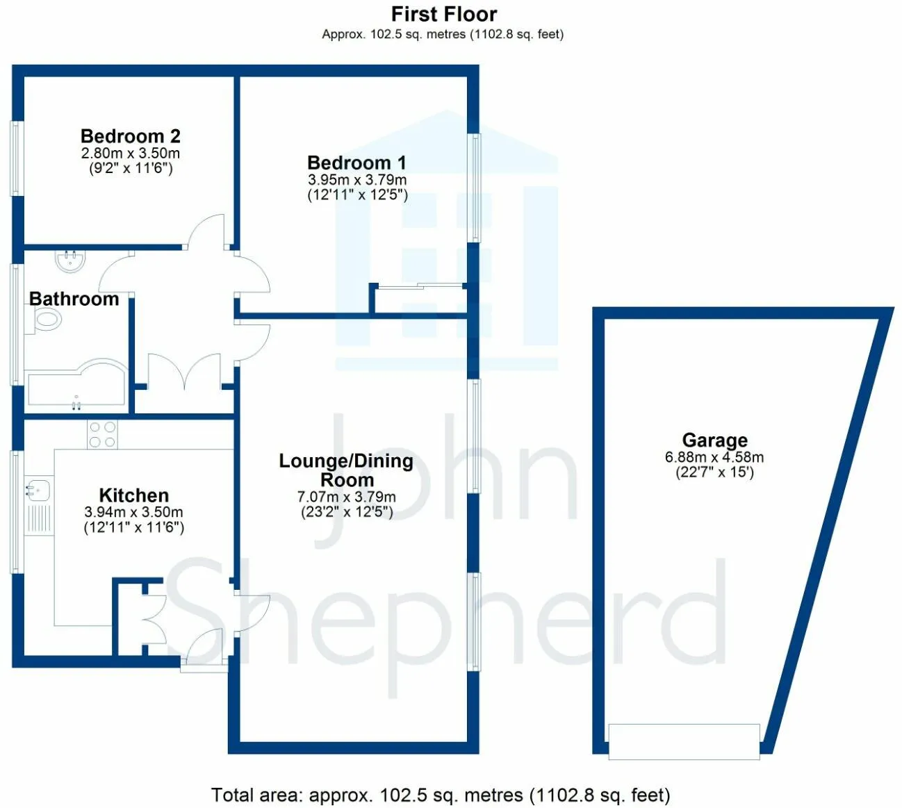 2 bed Apartment