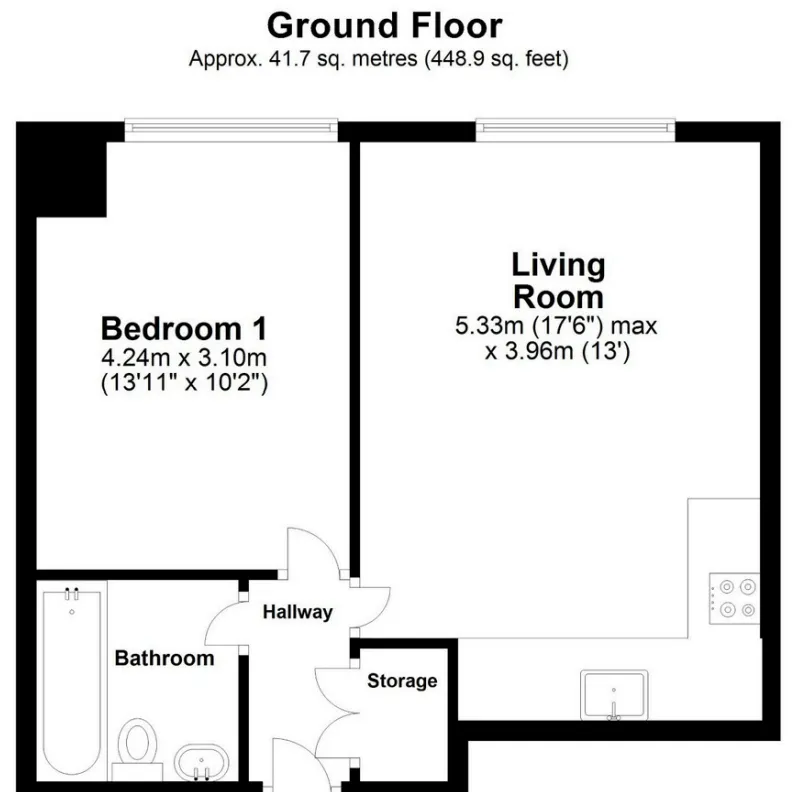 1 bed Apartment