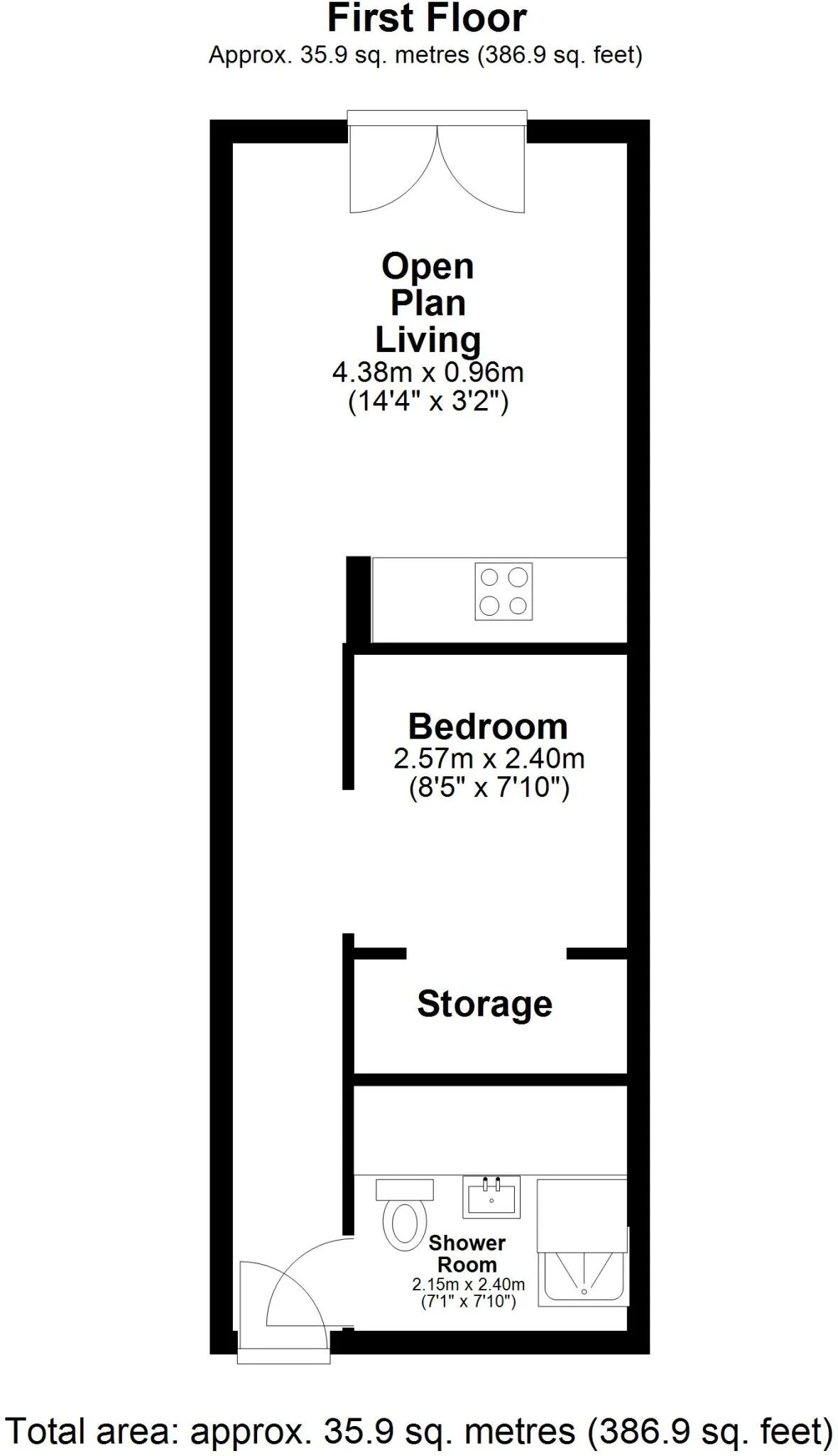 1 bed Apartment