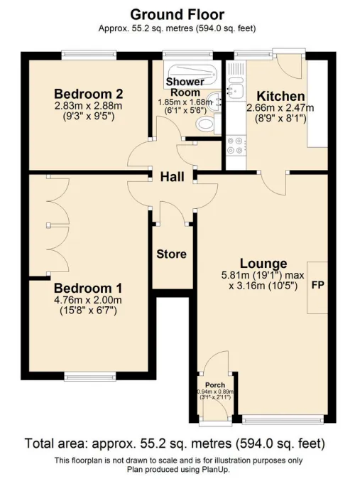 2 bed Apartment