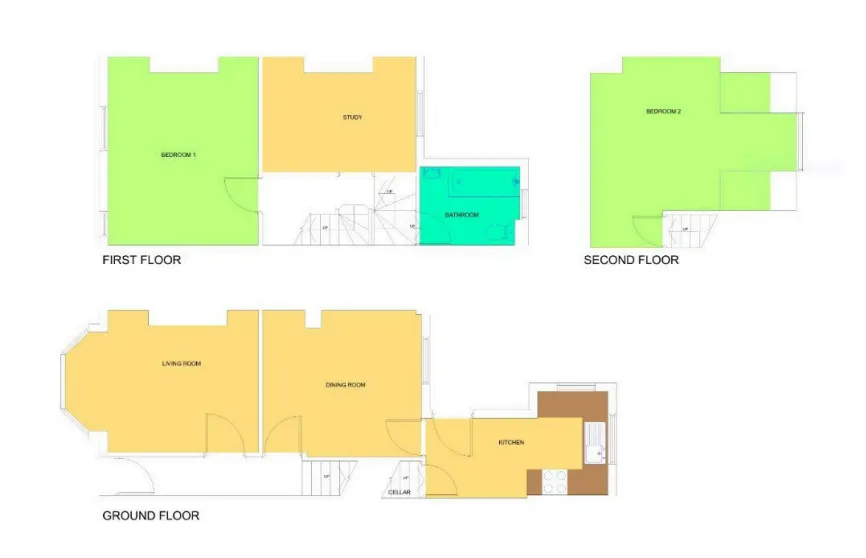 3 bed Terraced