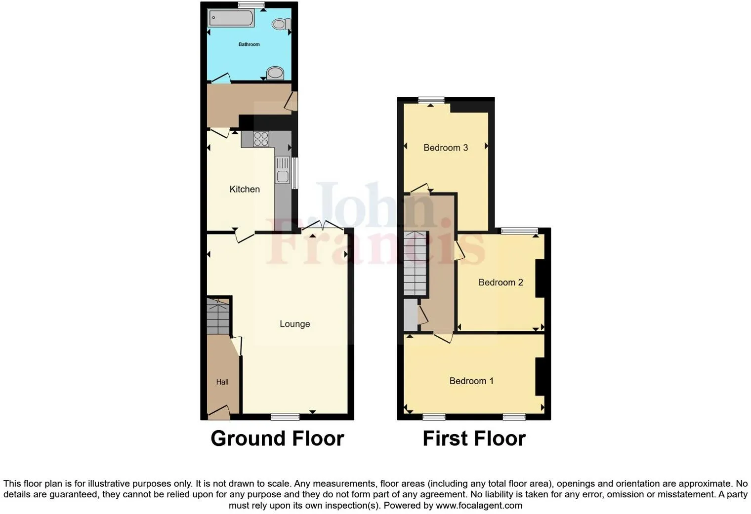 3 bed End of Terrace