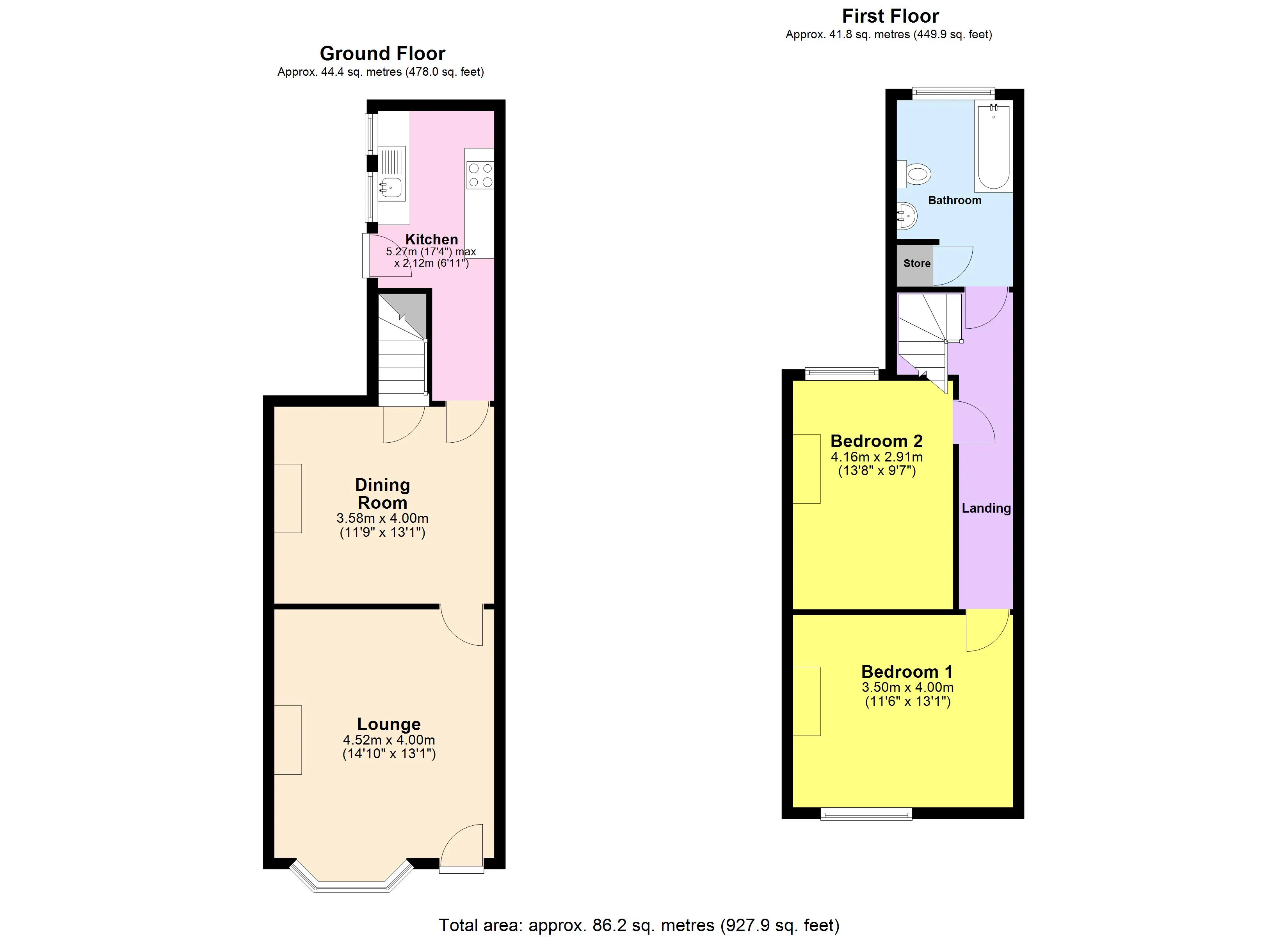 2 bed Terraced