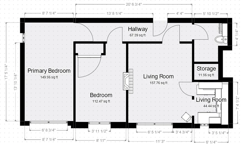 2 bed Retirement Property