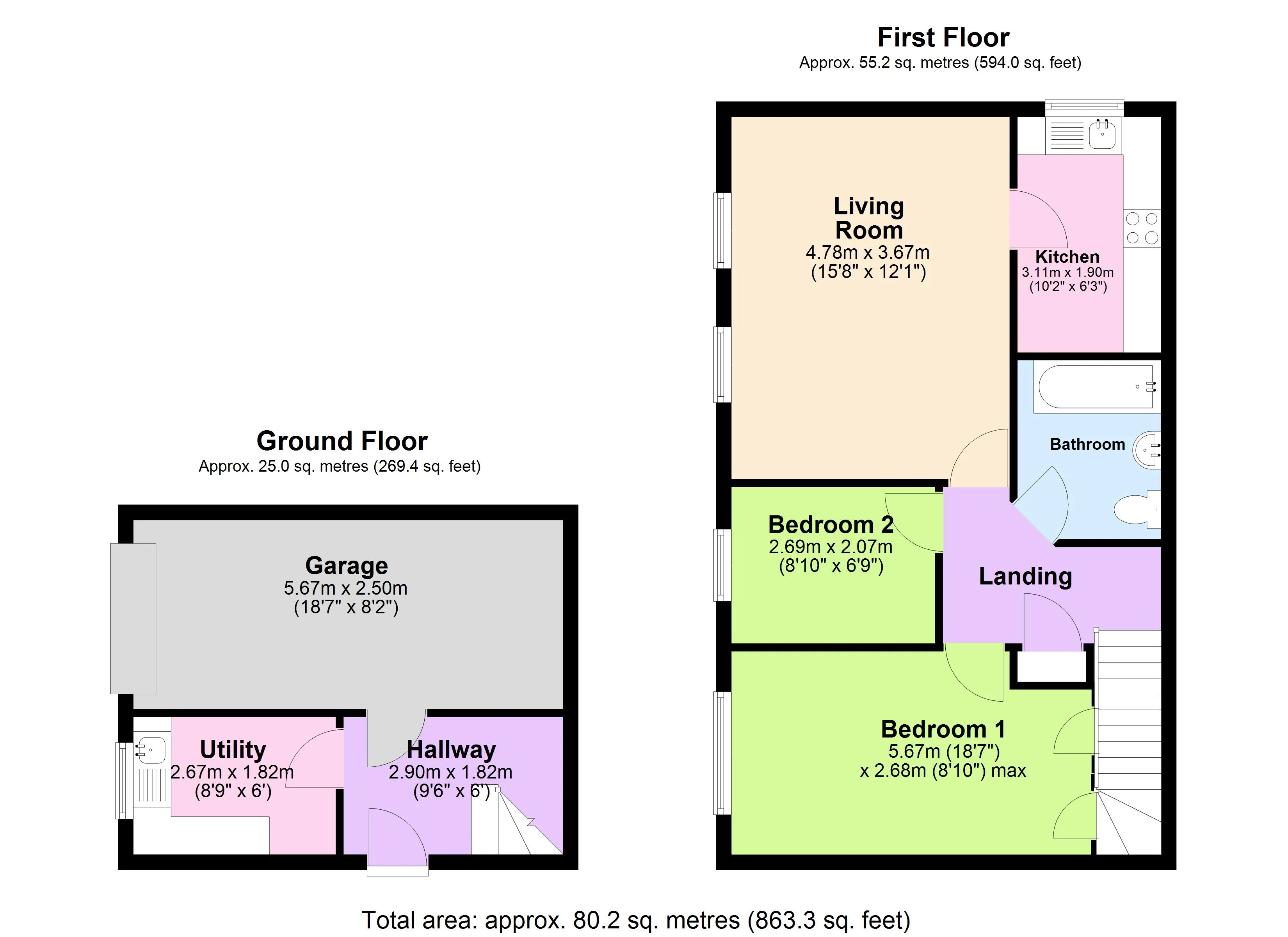2 bed Apartment
