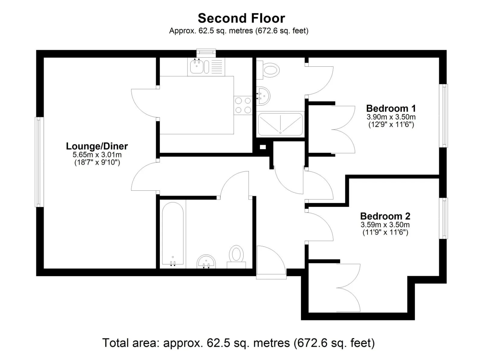 2 bed Apartment