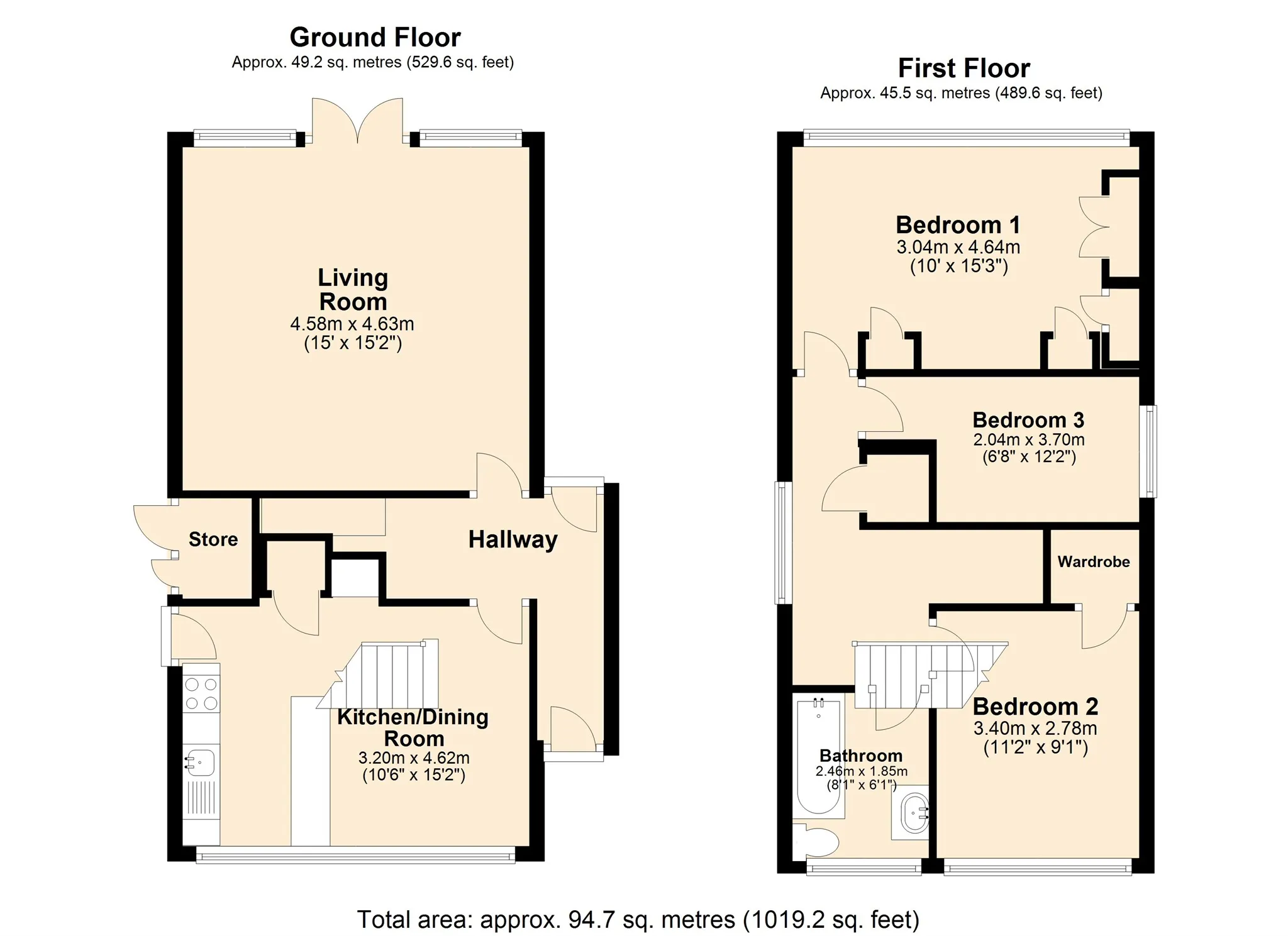 3 bed Detached