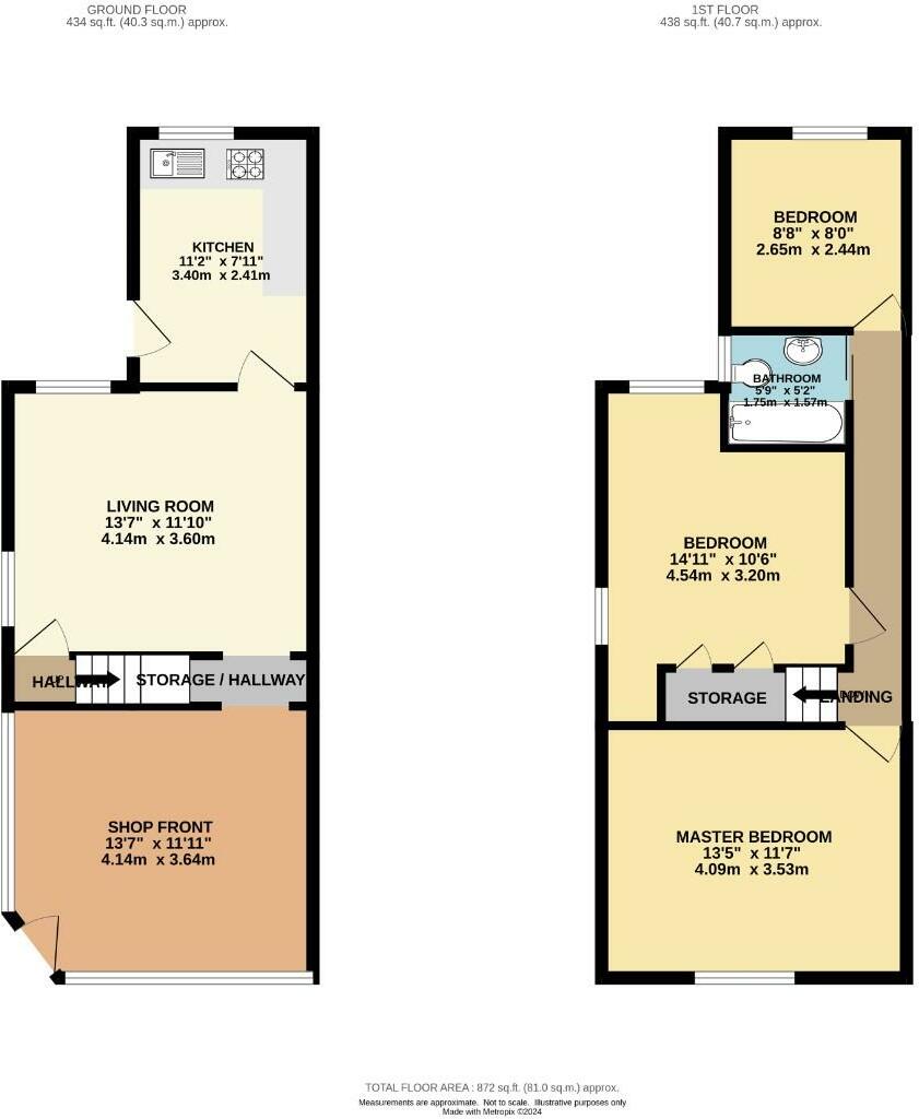 3 bed End of Terrace