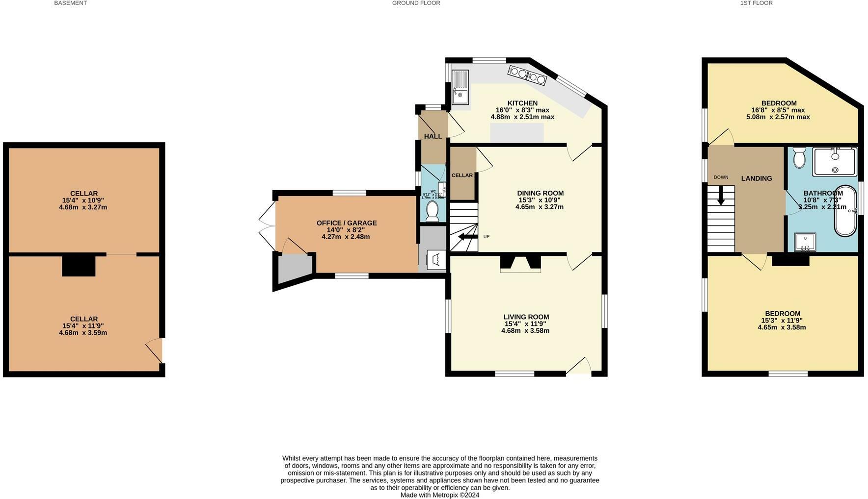 2 bed Character Property